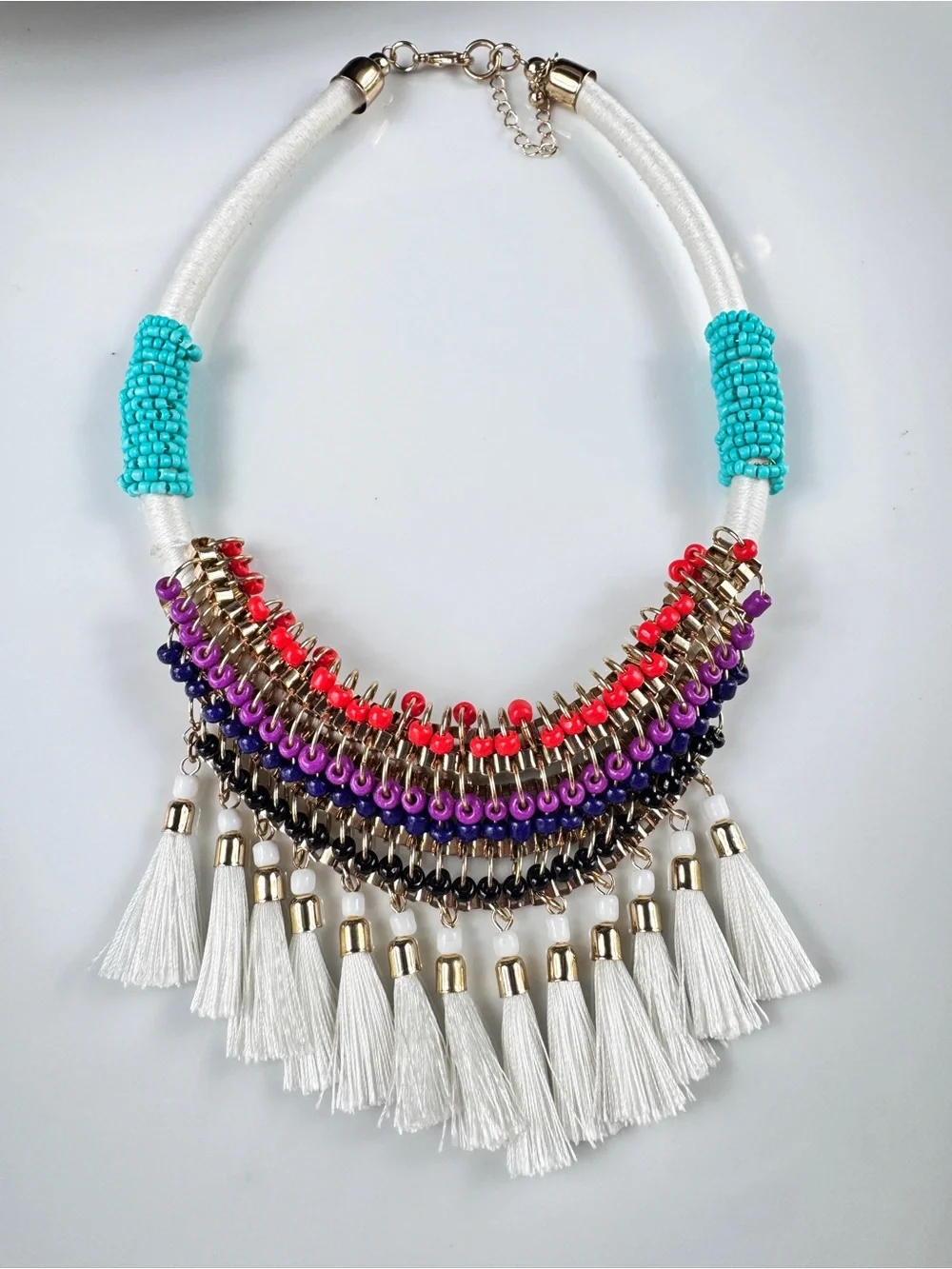 Vintage Bohemian Bib Necklace